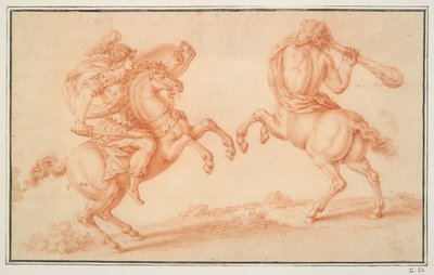 Centaur og Amazon af Unknown