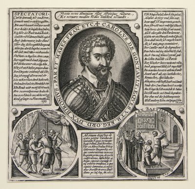 Charles de Gontaut, hertug af Biron, marskal af Frankrig af Unknown