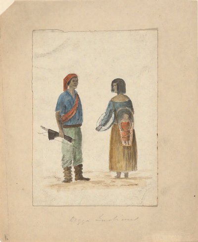 Digger indianere af Unknown