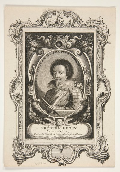 Frederic Henry, Prins af Orange, døde i Haag, 14. marts 1677, 63 år gammel af Unknown