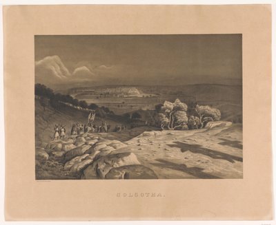 Golgata (original titel på objektet) af Unknown