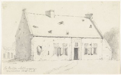 Huis La Belle Alliance La Belle Alliance / Waterloo 1815 (titel på objekt) af Unknown
