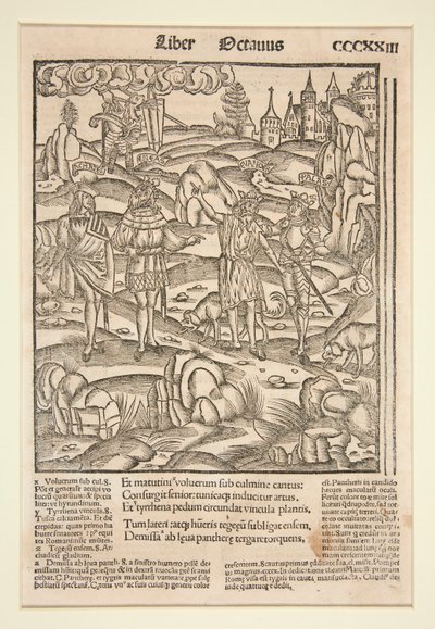 Side fra Strasbourg Virgil, 1502 af Unknown