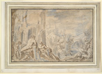 Pan og Syrinx af Unknown