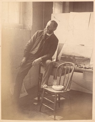 Portræt af Frederick B. Schell, fra albummet [Sydney, Australien] af Unknown