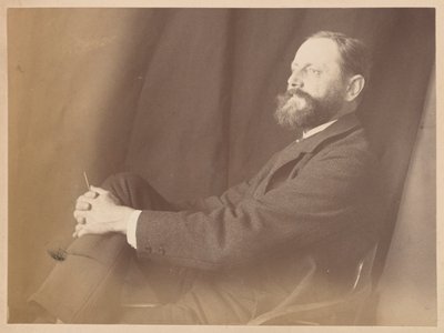 Portræt af Frederick B. Schell, fra albummet [Sydney, Australien] af Unknown