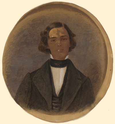 Portræt af John Pritkin Norton, M. A. 1846 (1822-1852) professor i landbrugskemi, 1846-1852 af Unknown