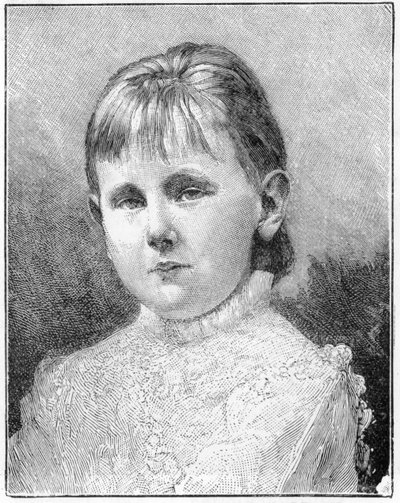 Dronning Wilhelmina af Holland, 1893 af Unknown