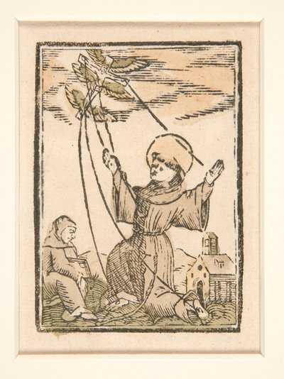St. Frans af Assisi modtager Stigmata af Unknown