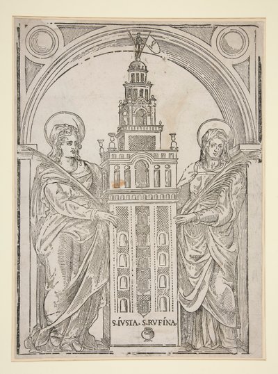 St. Justa og St. Rufina af Unknown