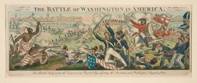 Slaget ved Washington i Amerika af Unknown