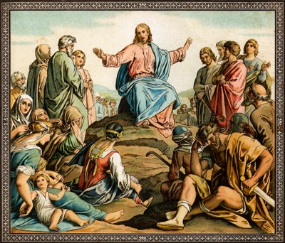 Bjergprædikenen - Bibel, Det Nye Testamente af Unknown