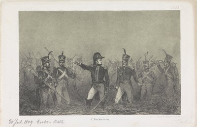 Rejsen til Fort Bath, 1809 af Unknown