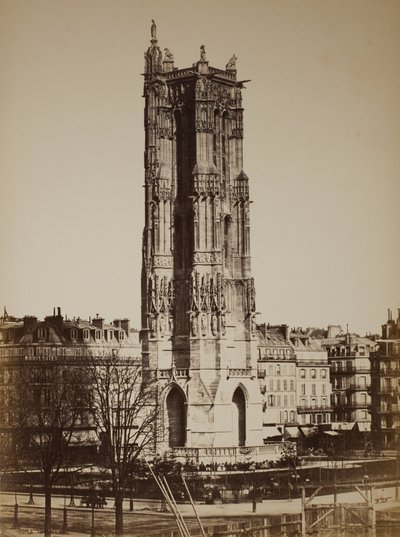 Jacques-tårnet, Paris af Unknown