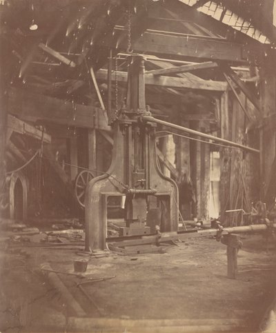 Uden titel [Steamhammer, West Point Foundry, Cold Spring, New York] af Unknown
