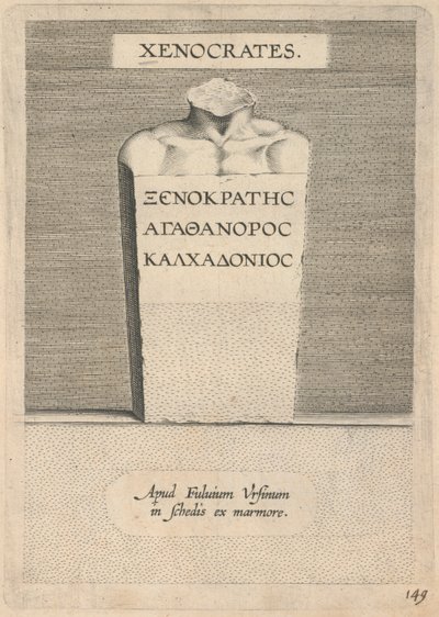 Xenokrates af Unknown