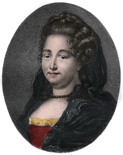 ANNE DACIER (nee Lefebre) Fransk græsk lærd og oversætter - portræt af Anne Lefebvre dit Madame Dacier (Mme Dacier), fransk lærd (1647-1720). af Unknown artist