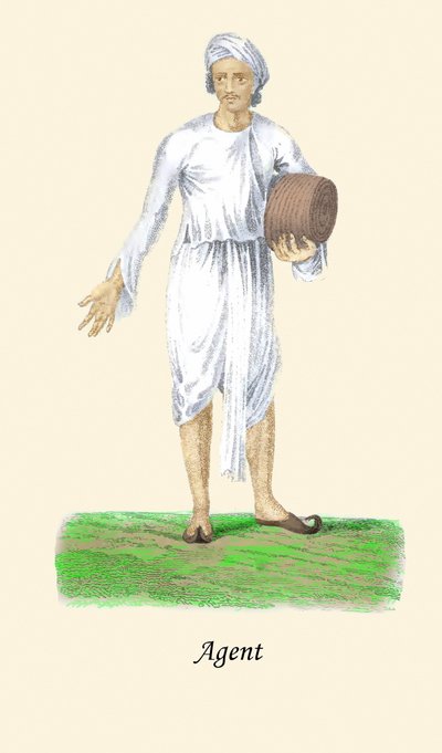 Agent med sisal af Unknown Artist