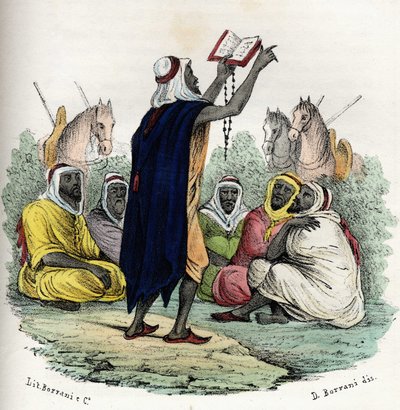 Algeriet. Emiren Abd el Kader (Abd-el-Kader eller ibn Muhyi al-Din al-Hasani (al Din al-Hasani) (1808-1883) opfordrede til en første jihad (hellig krig) i 1832. I "" Storia d