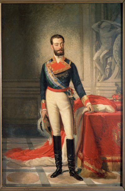 Amadeus I af Savoyen (maleri på lærred) af Unknown Artist