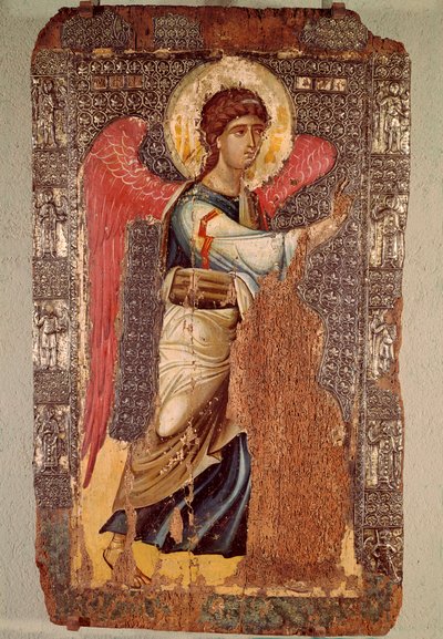 Bebudelsens engel (ikon fra det 13.-14. århundrede) af Unknown artist