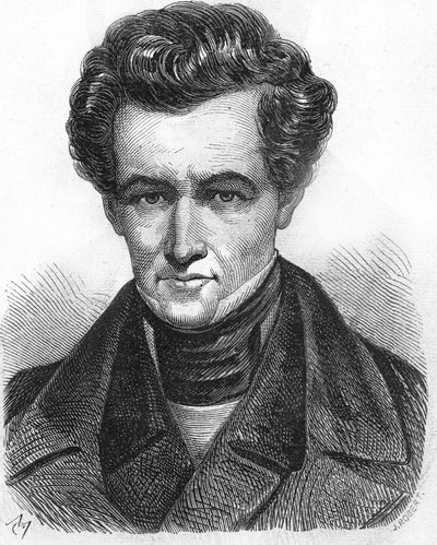Armand Carrel (1800-1836), fransk journalist. af Unknown artist