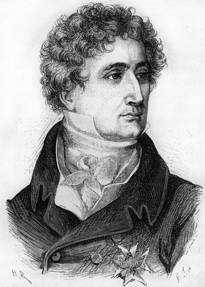 Armand Emmanuel du Plessis (1766-1822), hertug af Richelieu, fransk politiker. af Unknown artist