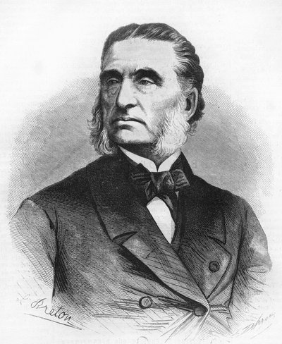 Armand Trousseau (1801-1867), fransk læge. af Unknown artist