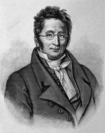 Augustus Pyramus (Pyramus) af Candolle (1778 - 1841), botaniker af Unknown artist
