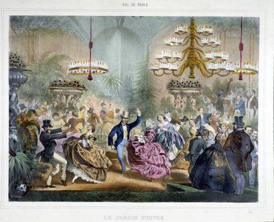 Bal i Vinterhaven af Unknown artist