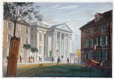 Bankvirksomhed i Philadelphia af Unknown artist