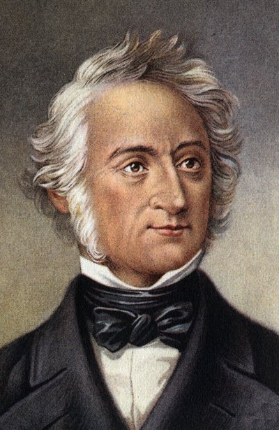 Baron Justus von Liebig, tysk kemiker . af Unknown Artist