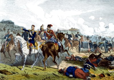 Slaget ved Reichshoffen eller Woerth, 6. august af Unknown artist
