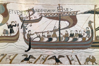 Bayeux Tapestry eller Queen Matilda broderi af Unknown artist