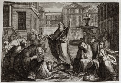 Bible of Royaumont, Gamle Testamente: Niniviternes anger. Indbyggerne i Nineve anger anger over profeten Jonas