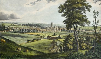 Canterbury fra jernbanen af Unknown artist