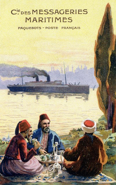 Pap fra det franske rederi verden over. af Unknown artist