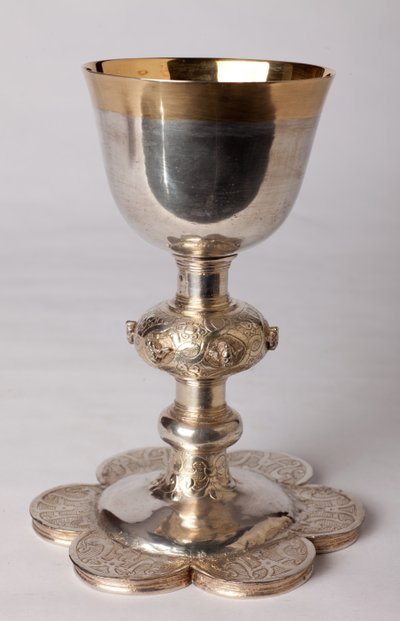 Kalk af kapellan Georges Coquere. Metelsmed, guld og sølv af Unknown artist