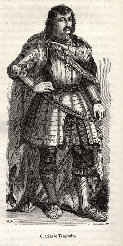 Karl den Dristige (1433-1477), hertug af Bourgogne. af Unknown artist