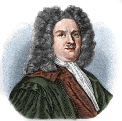 Christian Thomasius (1655-1728) tysk jurist og filosof. af Unknown artist