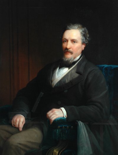 Oberst Edward Akroyd, 1868 af Unknown