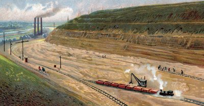 Anlæg af Albert-kanalen i 1930