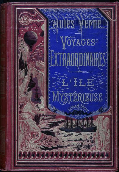 Cover "" Extraordinary Journey: The Mysterious Island"" af Jules Verne. af Unknown artist
