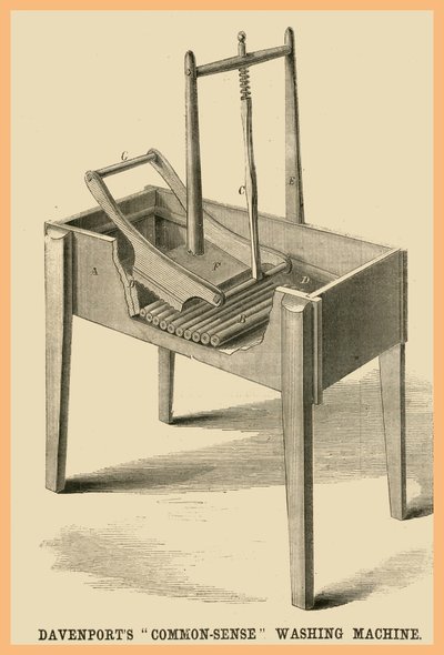 Davenports Common Sense Waschmaschine von Unknown Artist