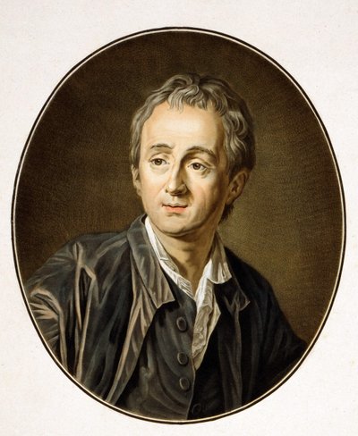 Denis Diderot (1713-1784), af Pierre-Michel Alix (1762 - 1817). af Unknown artist