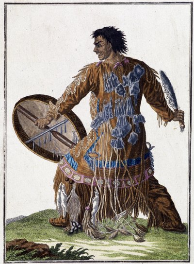 Kaukasiske krigere, deb. 19. århundrede af Unknown artist