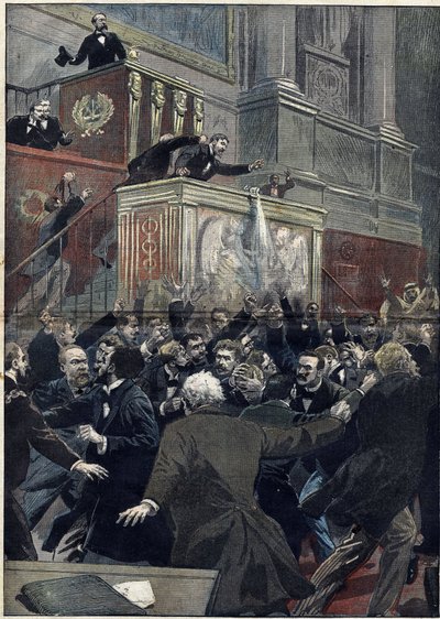 Dreyfus-sag - Deputeretkammer - 22. januar af Unknown artist