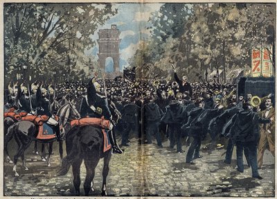 Dreyfus-sag - Paris - 2. oktober af Unknown artist