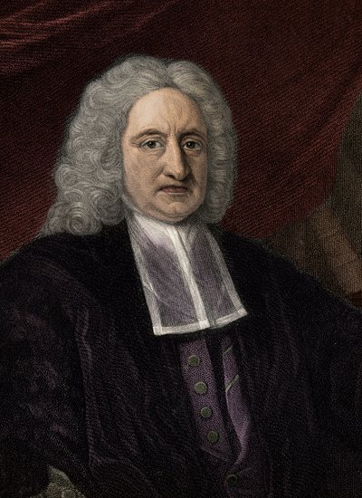 Edmond (Edmund) Halley af Unknown artist