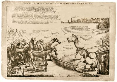 Auswirkungen der Eisenbahn auf die Tierwelt Nr. 2 von Unknown artist